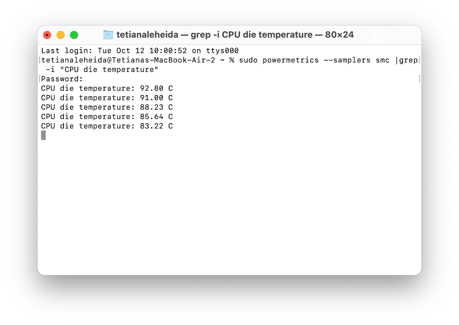Terminal Temperature Checker How to choose the best Mac temperature monitor in 2023