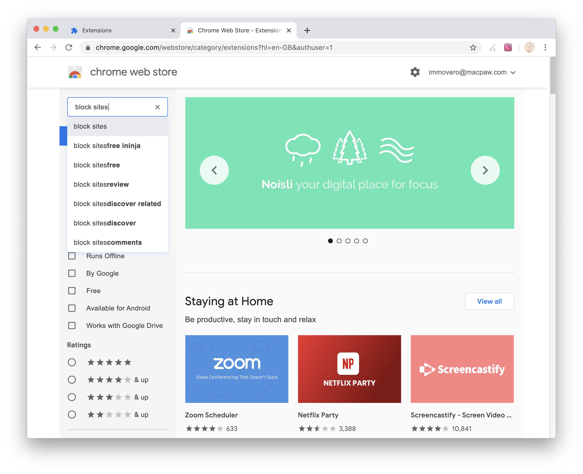 How to get the extension! Search up chrome webstore search up