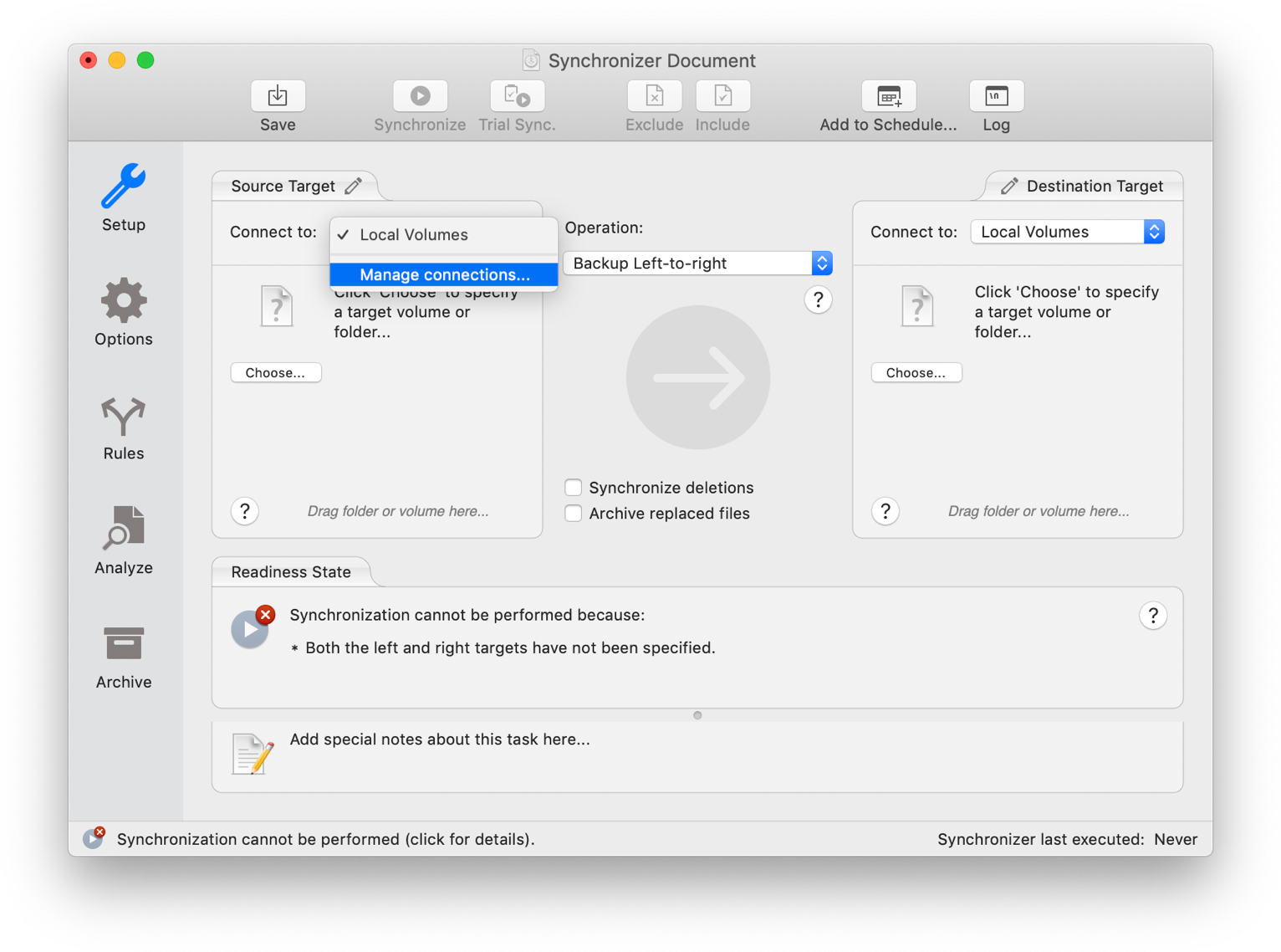 Sync files with Chronisync Express