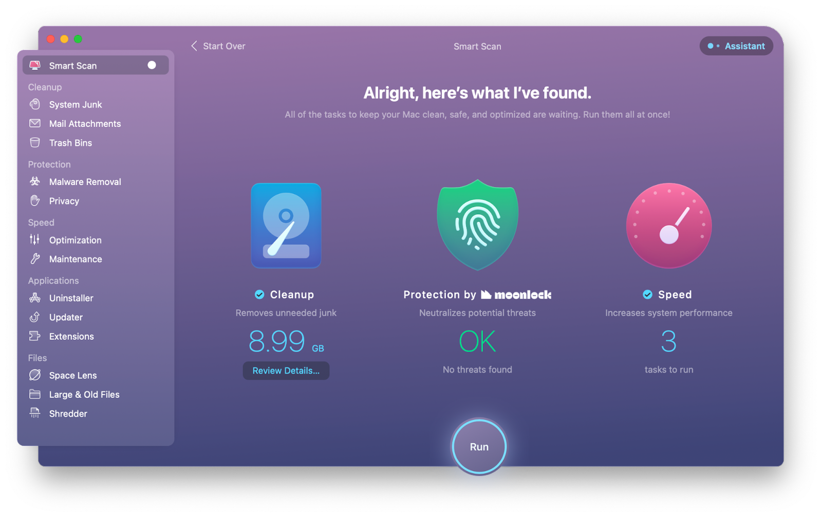 cleanmymac smart scan