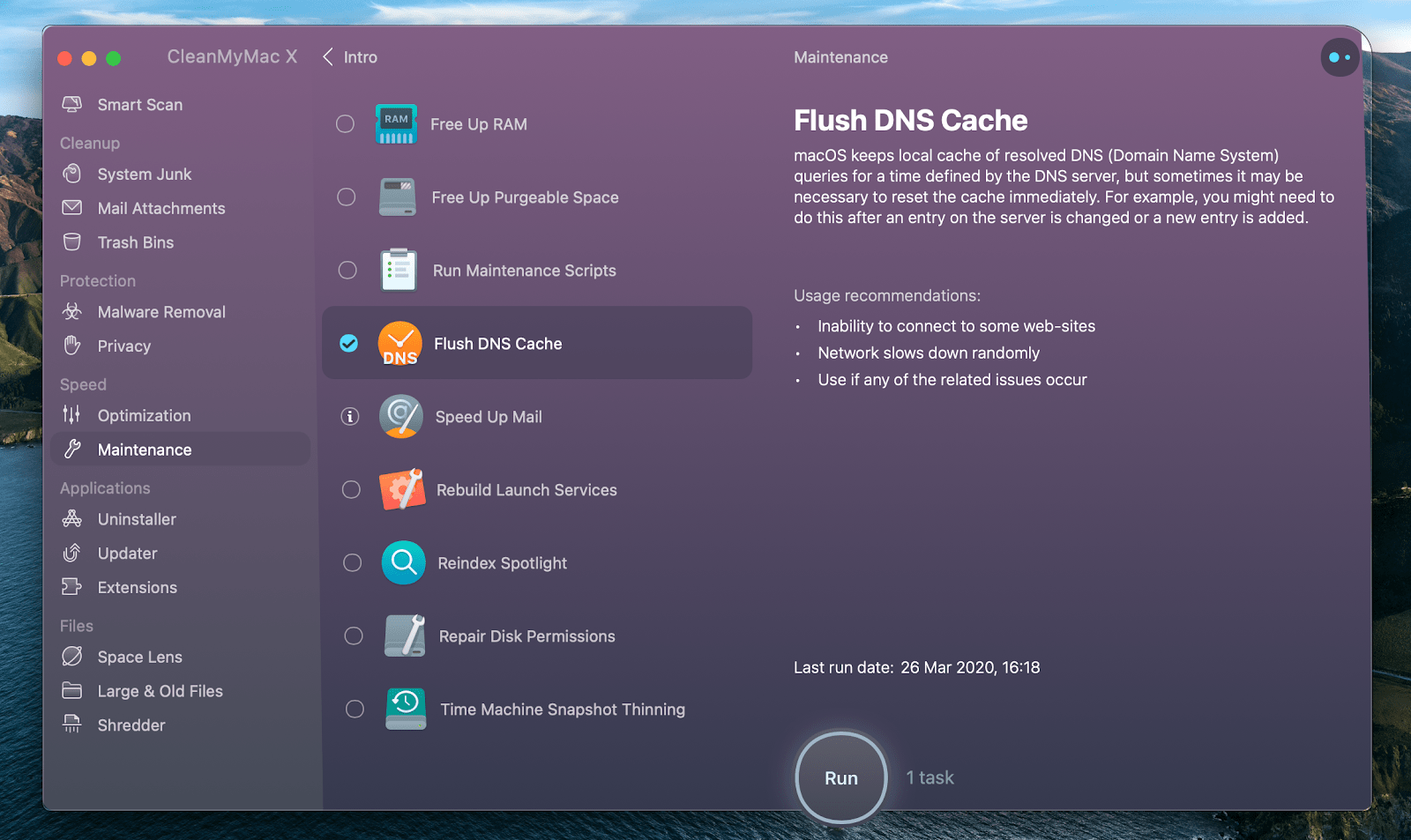 CleanMyMac X flush DNS CleanMyMac X flush DNS