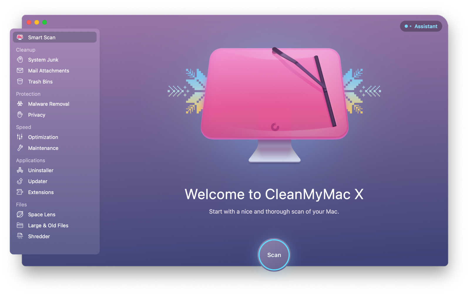 cleanmymac x interface