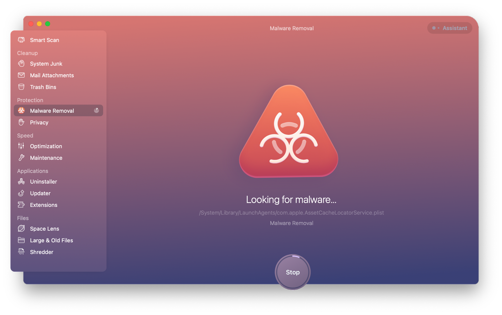 cleanmymac x scan malware mac