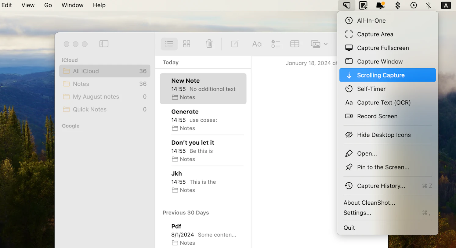 Illustration of Mac Screenshot Provision