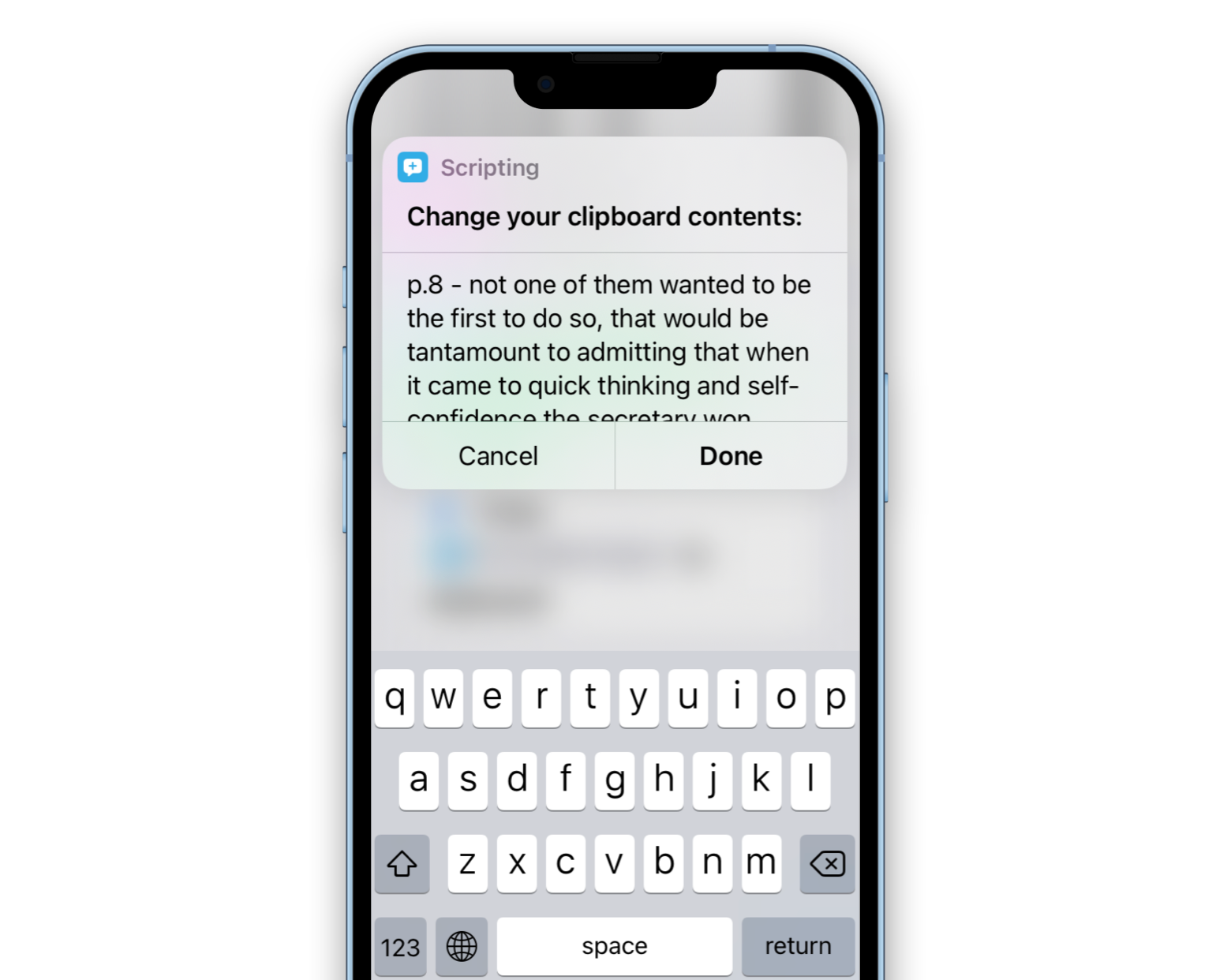 How to access and use clipboard on iPhone