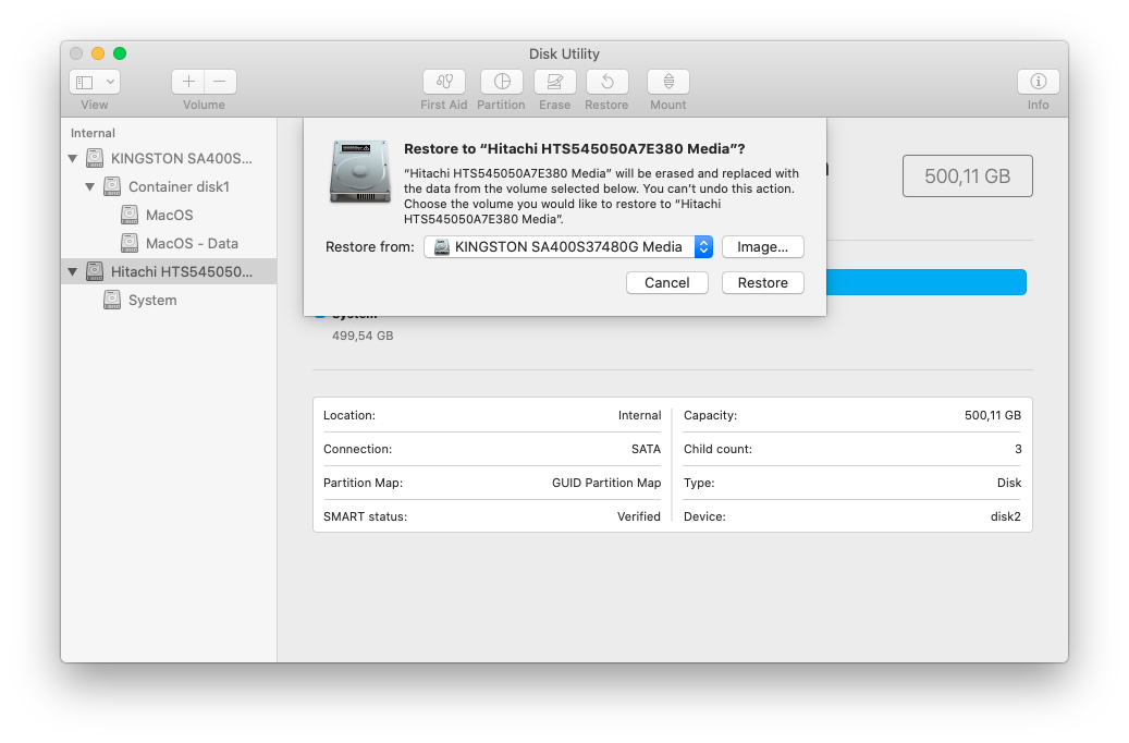 clone hard drive disk utility