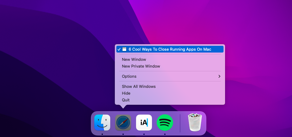 Close Apps On Mac