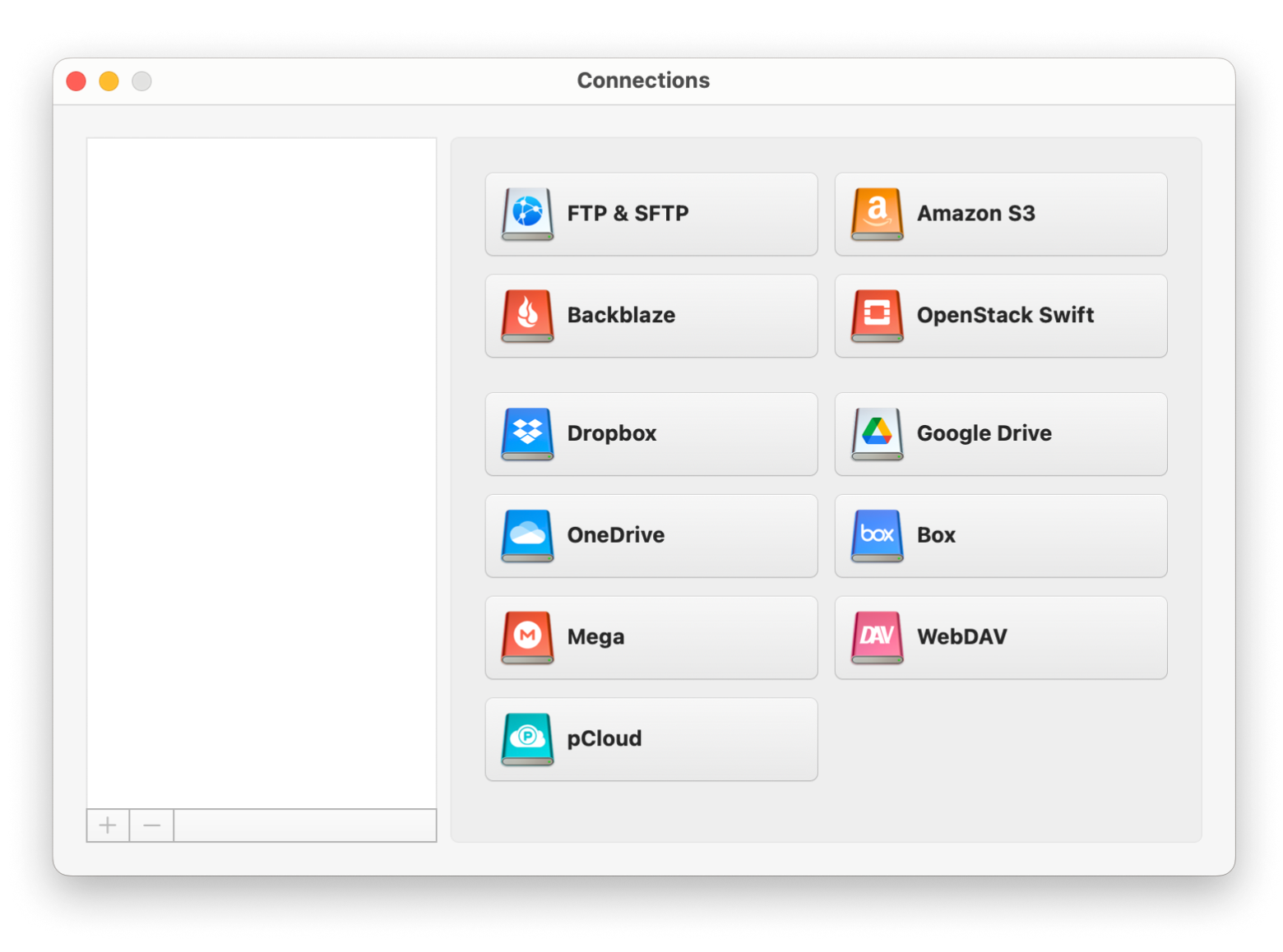 connect all your cloud storages with CloudMounter