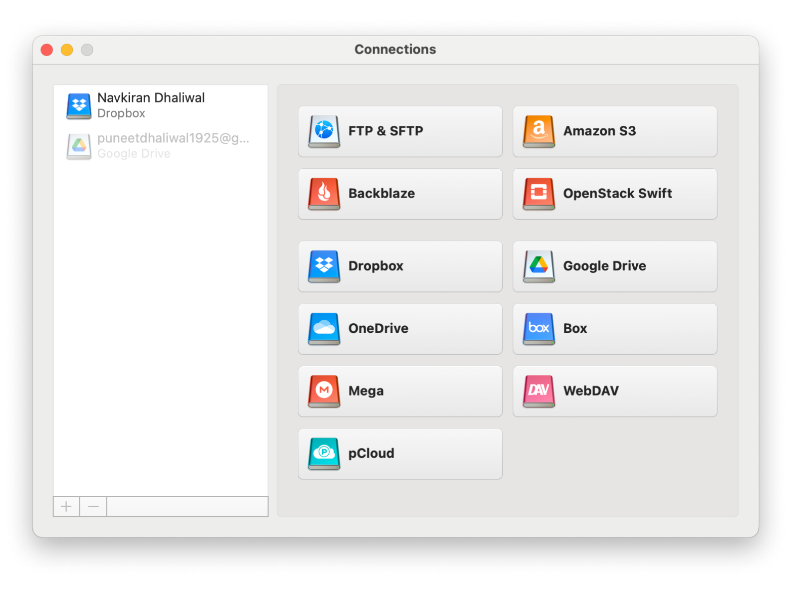 connect multiple cloud storage platforms with cloudmounter