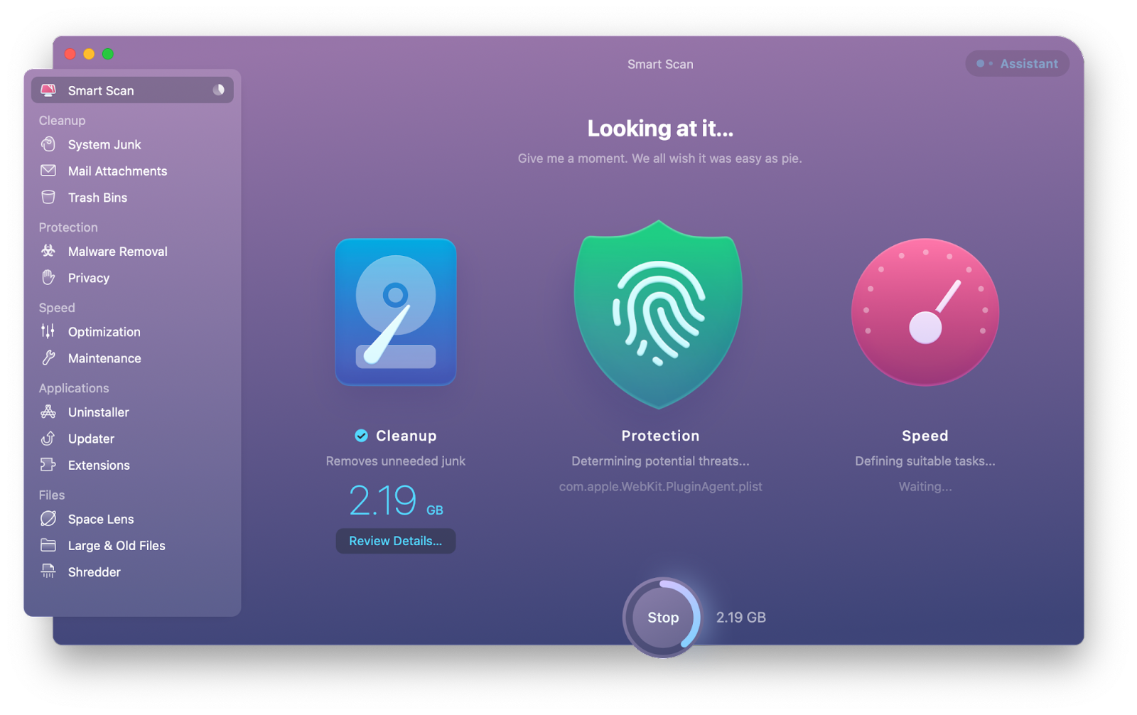 CleanMyMac X Smart scan