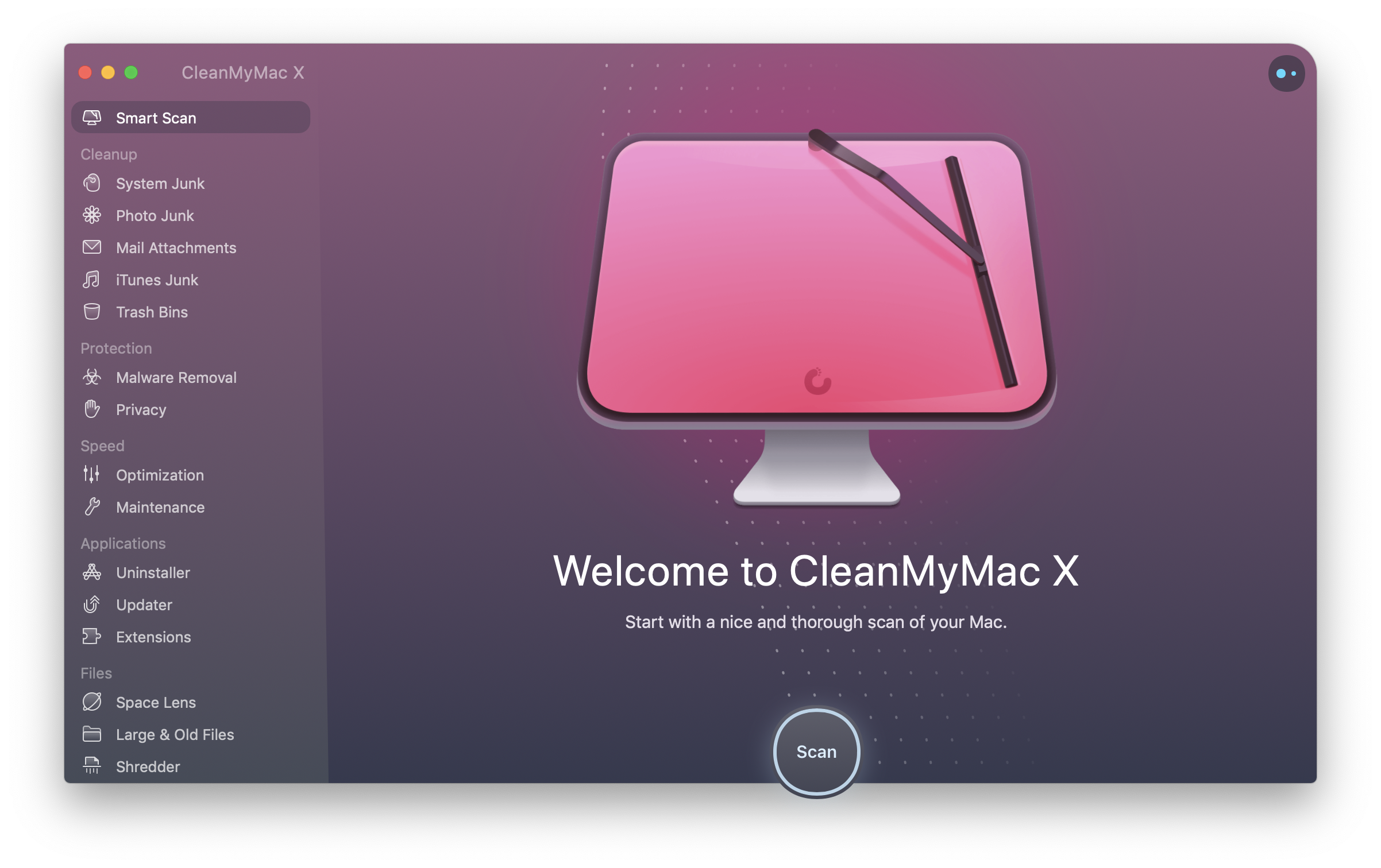 Welcome to CleanMyMac X