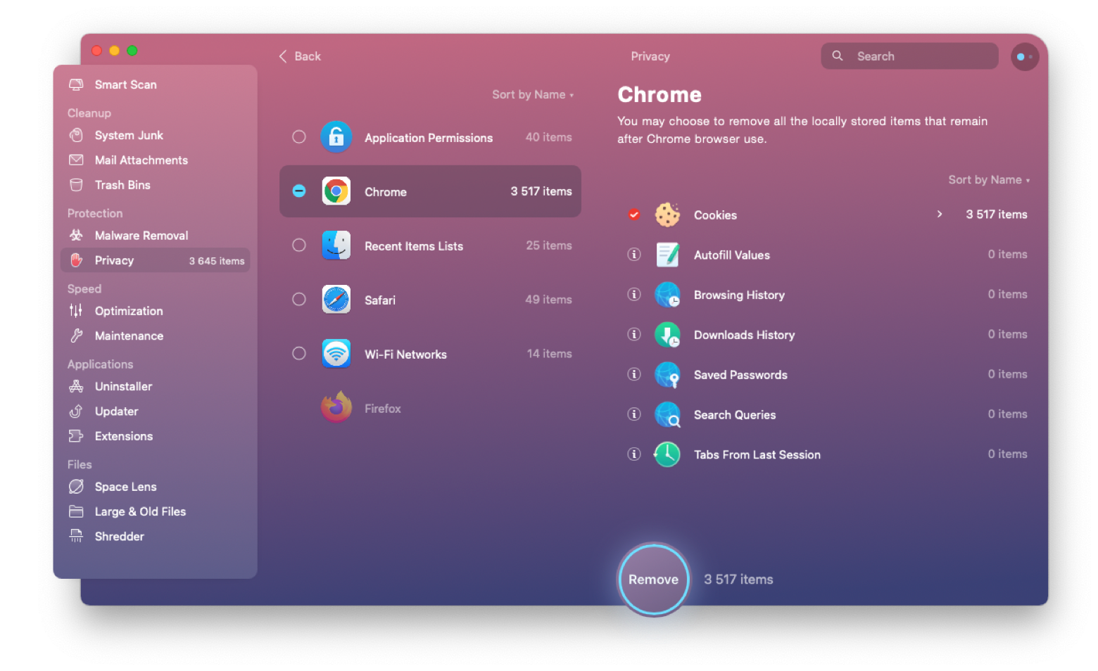 cleanmymac X