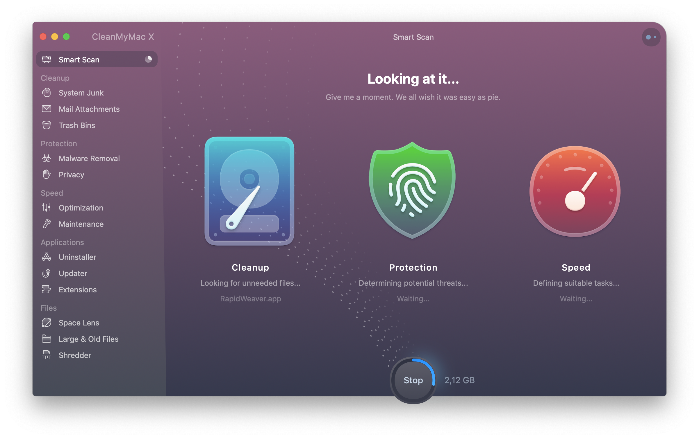 CleanMyMac X Smart Scan