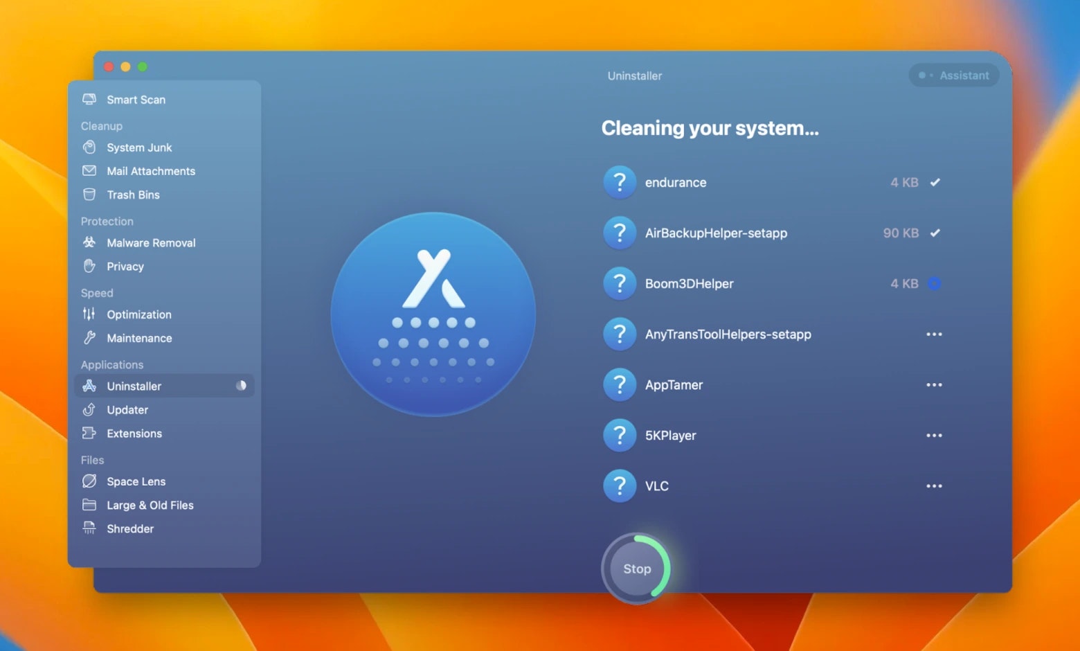 Cleaning your system...