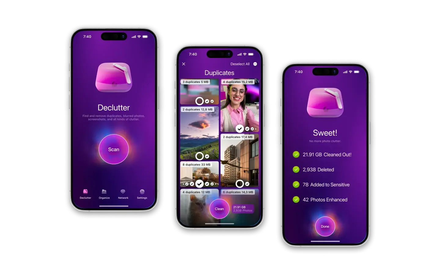 CleanMy®Phone to Remove digital clutter