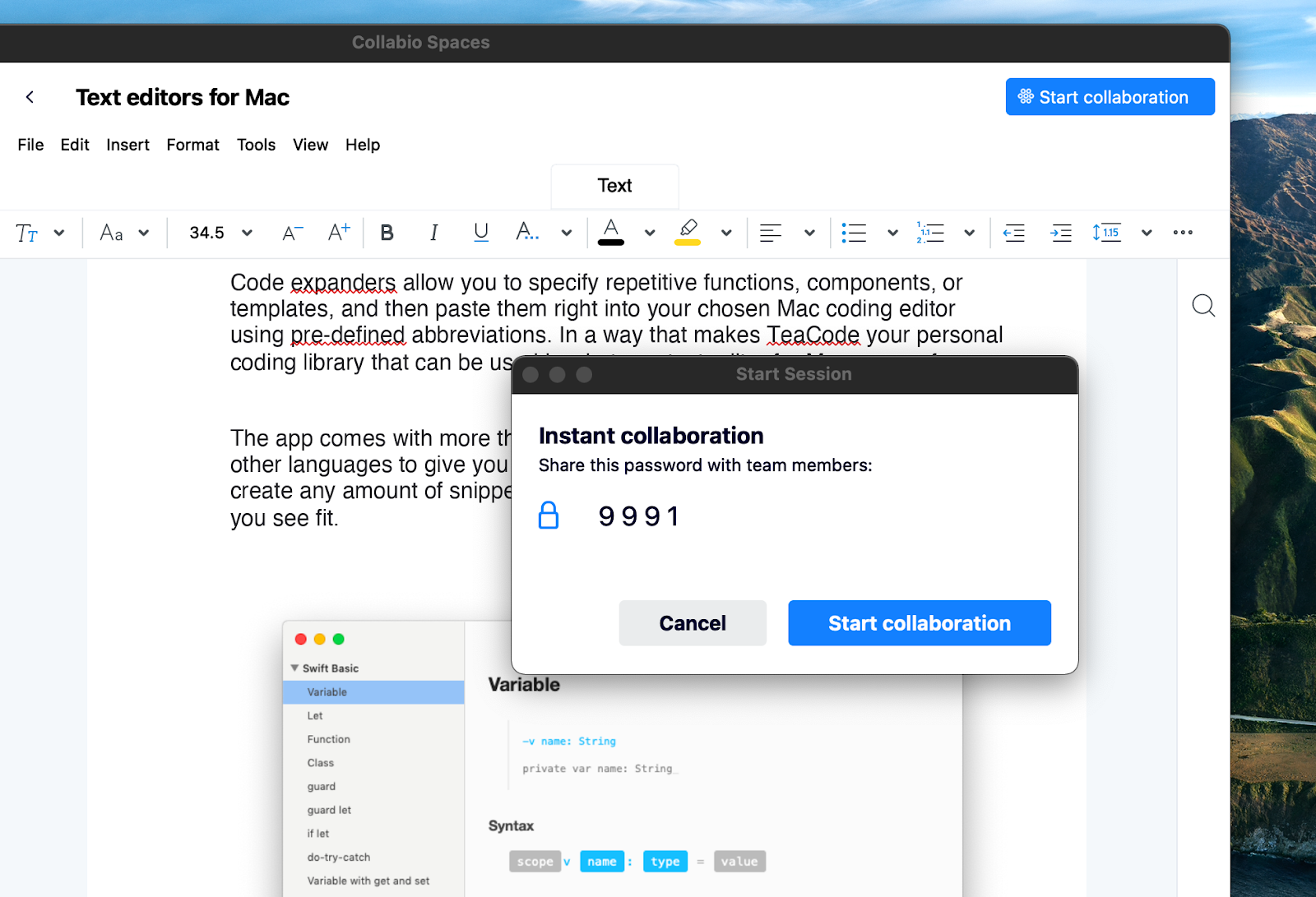 google sheets for mac os