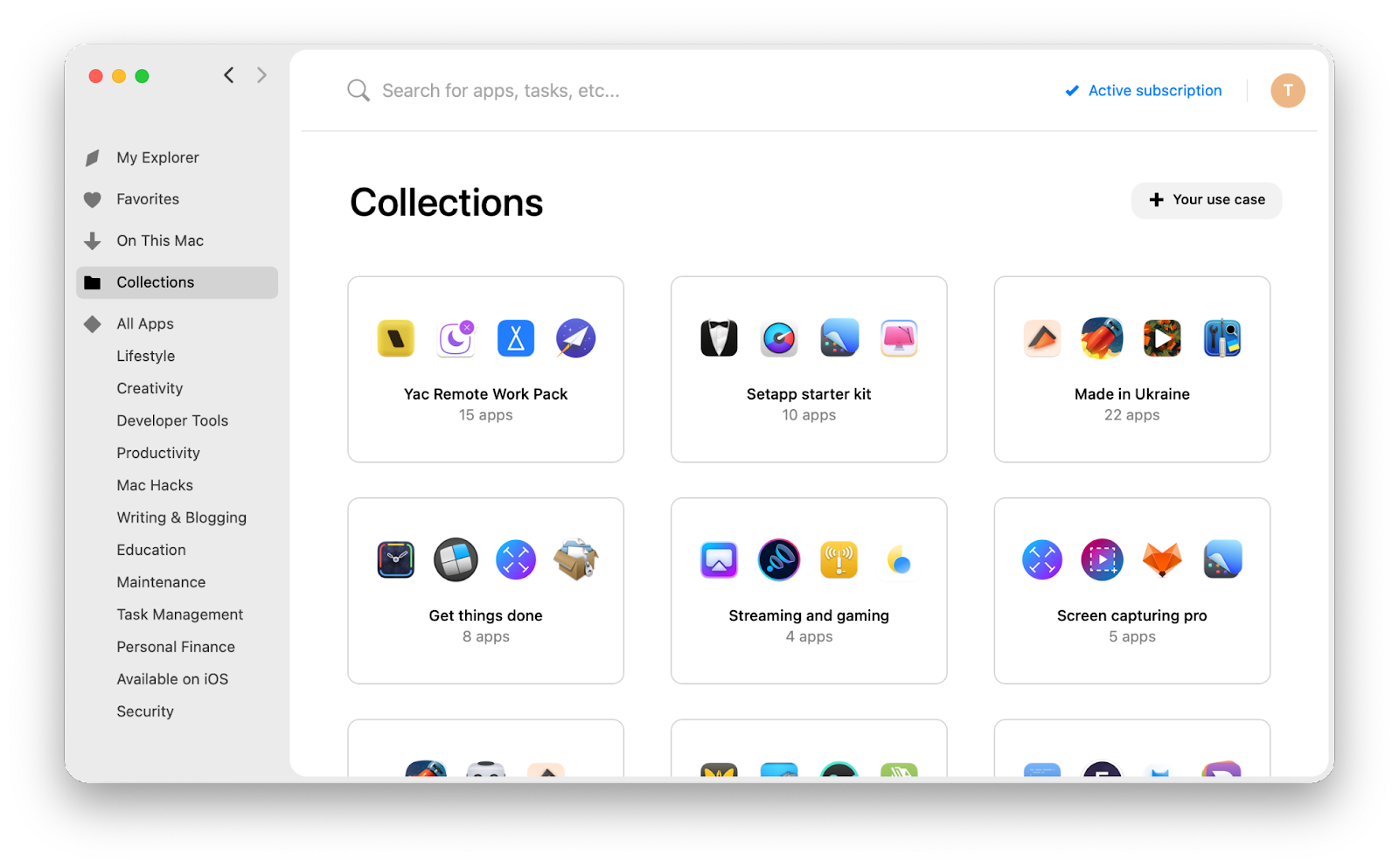 collections mac