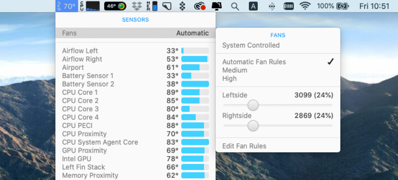 istat menus app store enable fan control