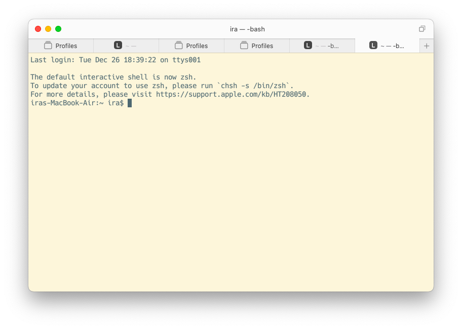 ssh terminal for mac