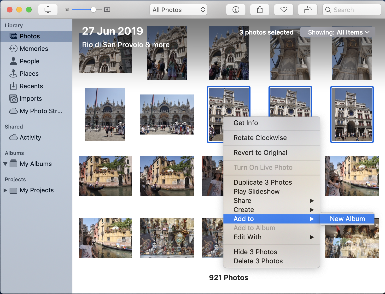 how to find and organize photos on mac