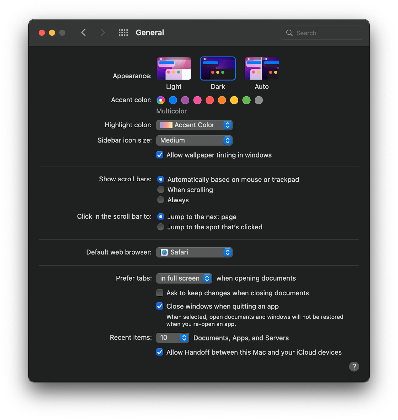 The Switch has an inverted color mode. I present, inverted Off the