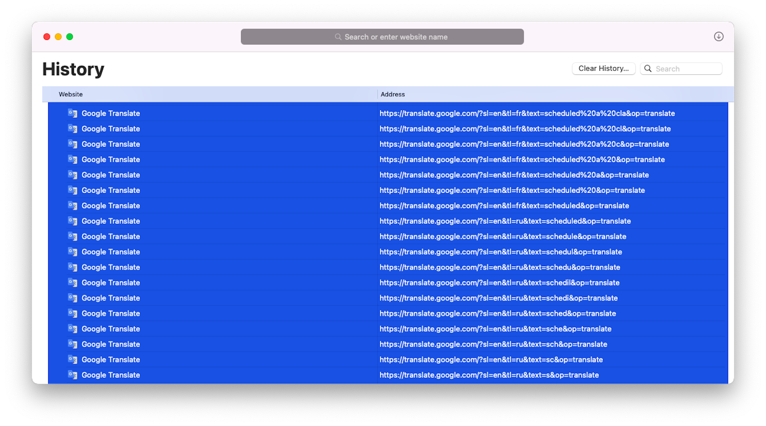 How to clear Safari history in a few clicks