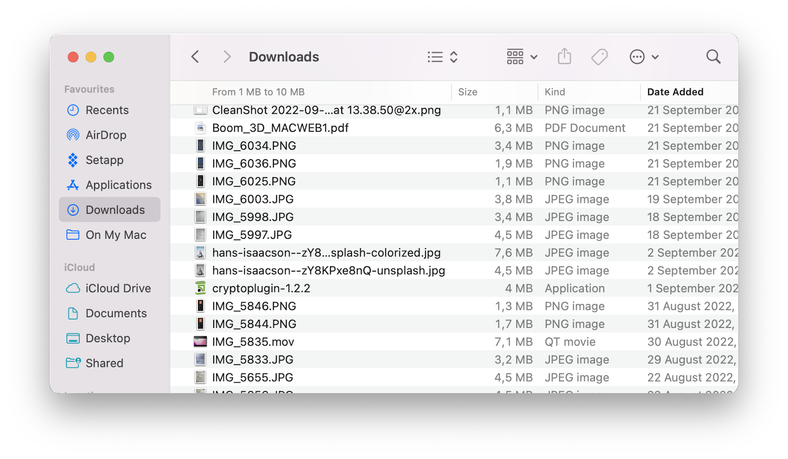 delete downloads on mac 