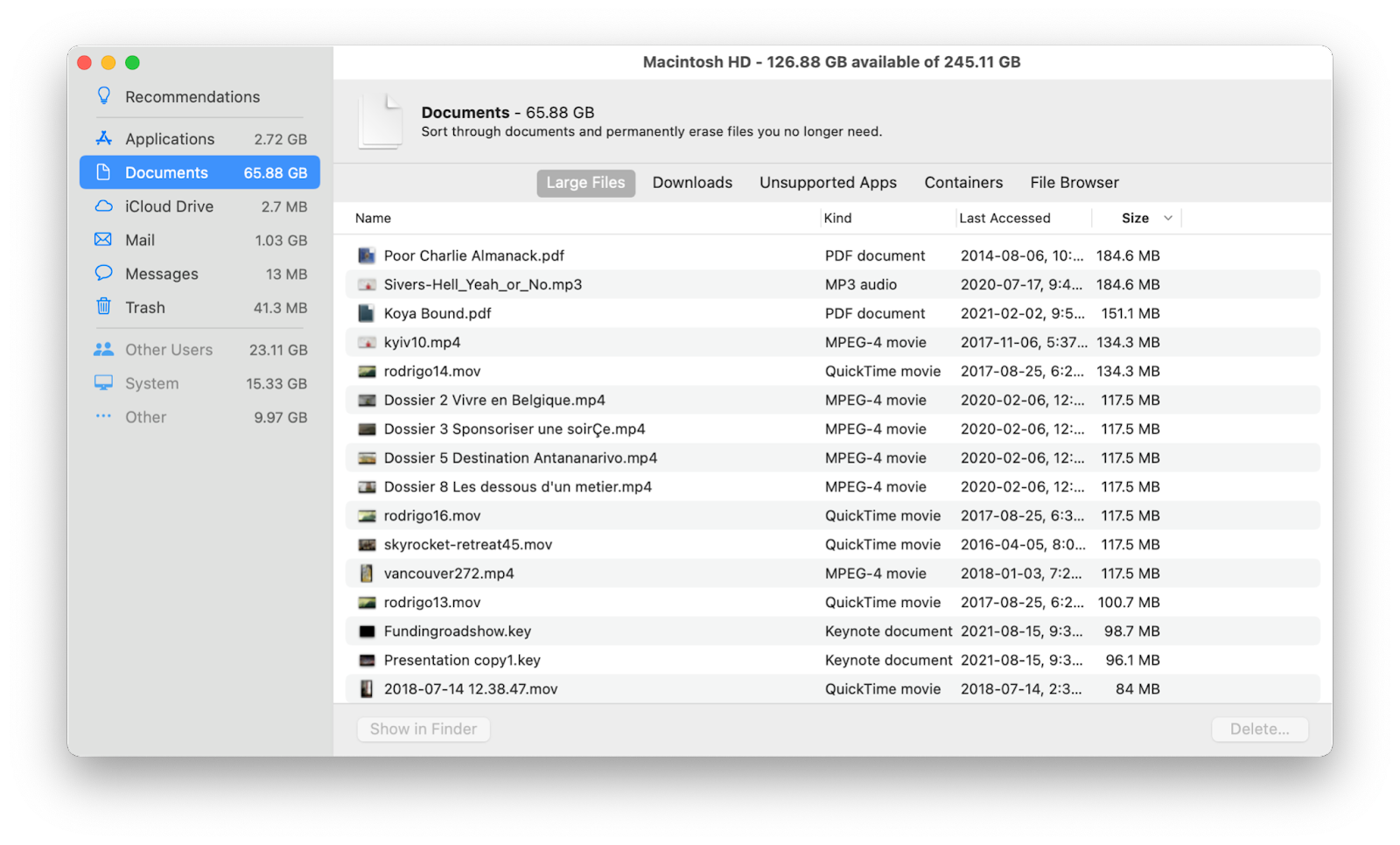 permanently delete files for mac