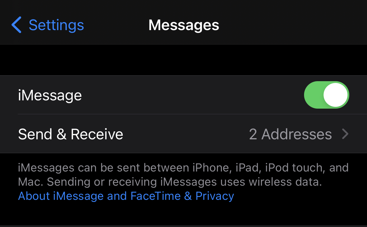 how to turn off imessage from computer