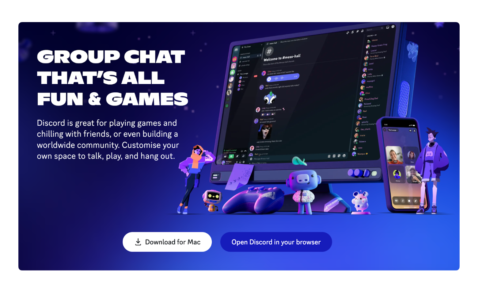 download Discord from web