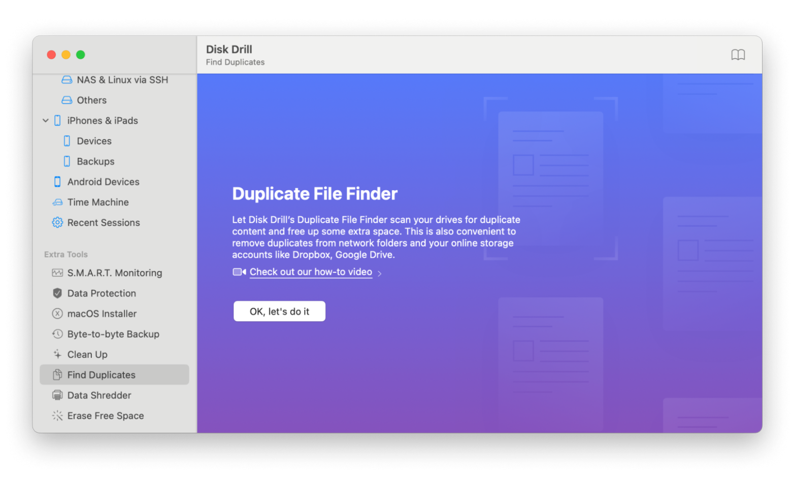 Disk Drill Duplicate File Finder