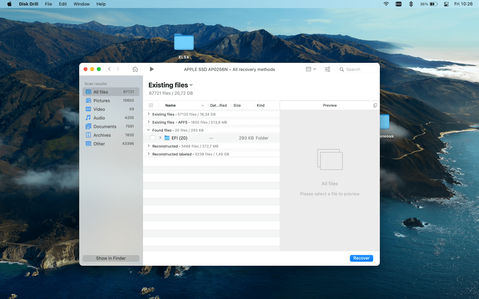 recovering deleted files with disk drill 