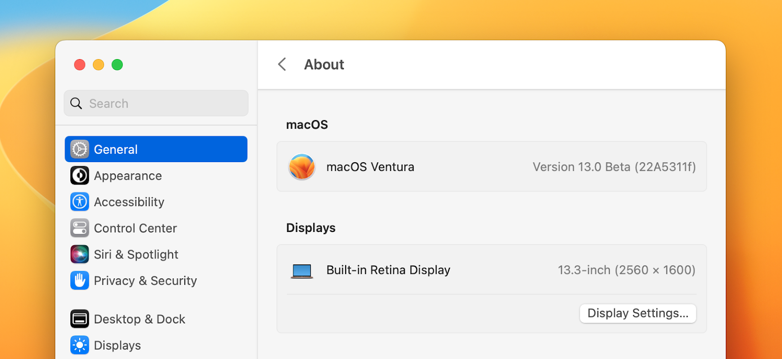 display macos