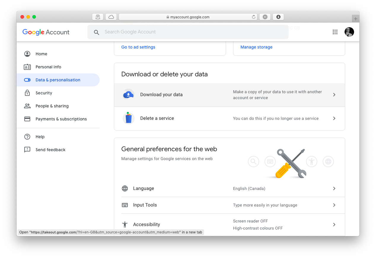 how to switch accounts on gmail on mac