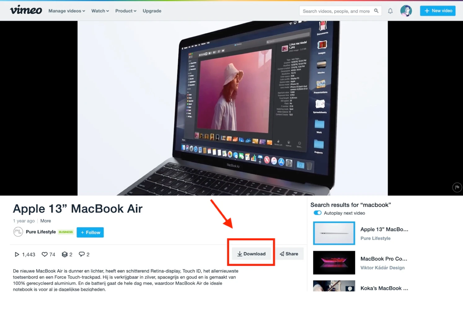 How vimeo downloader works on your Mac