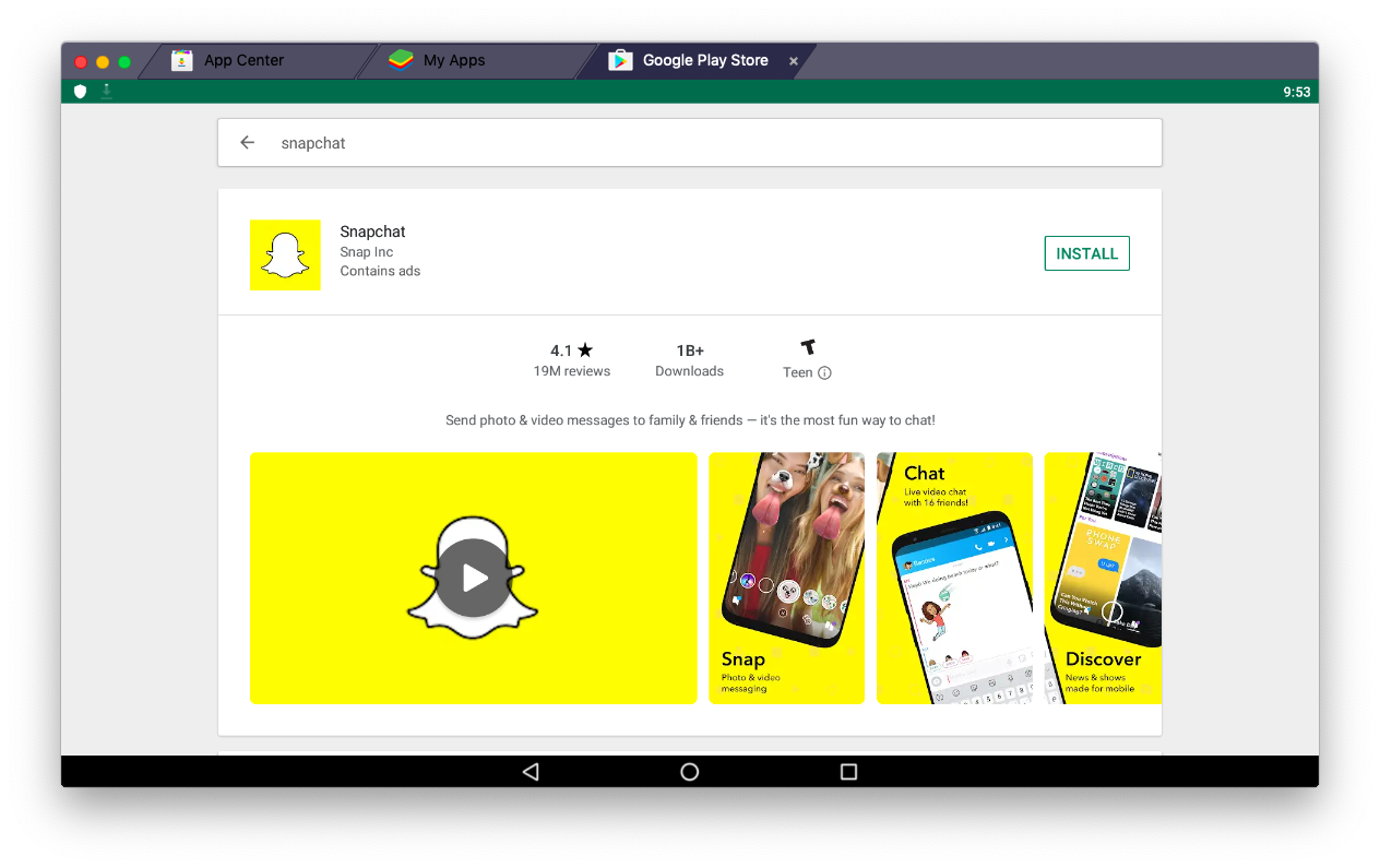 snapchat for macbook download