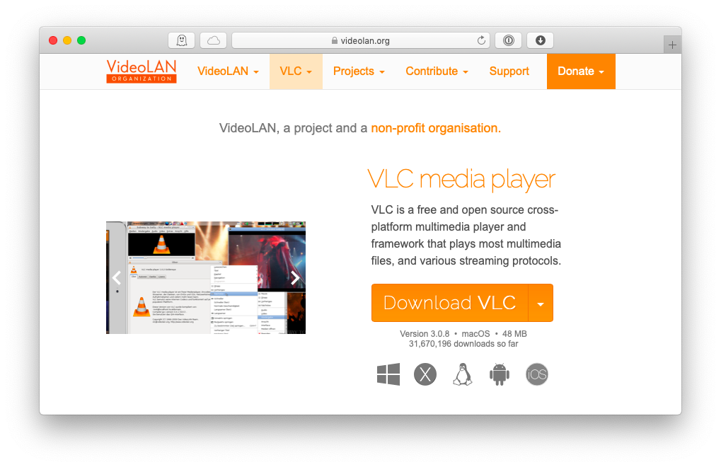 vlc plugin for chrome on mac