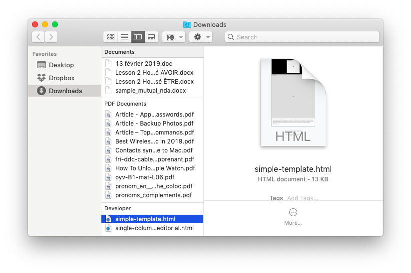 downloads folder terminal command mac