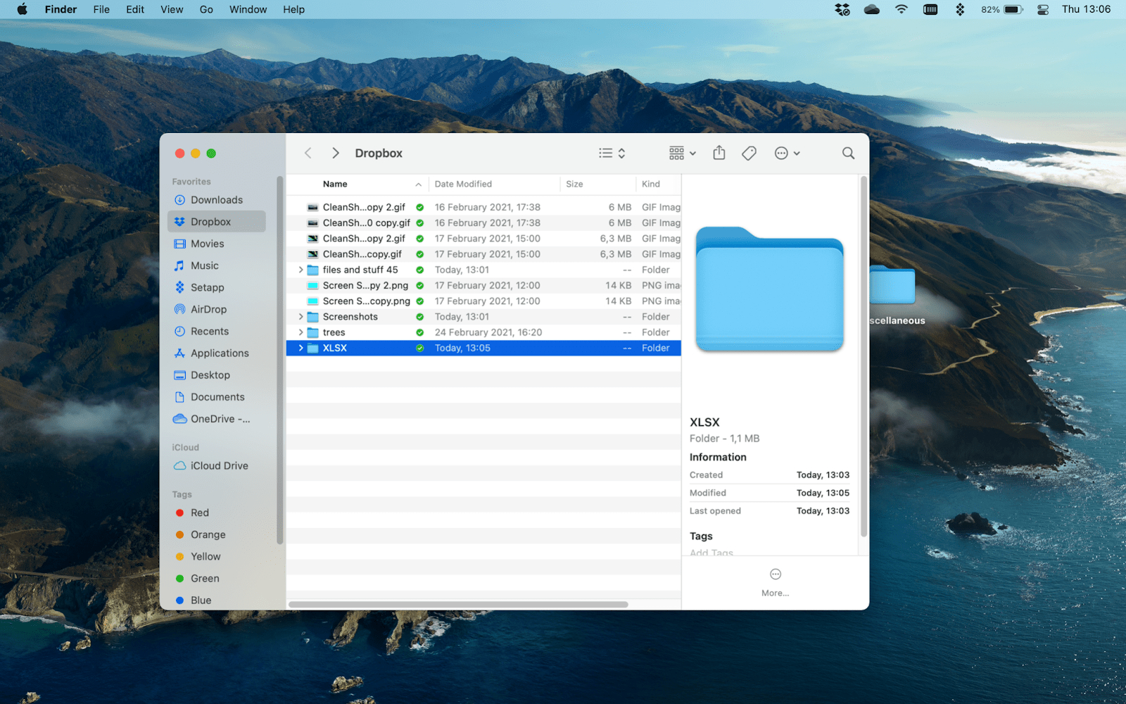 dropbox backup