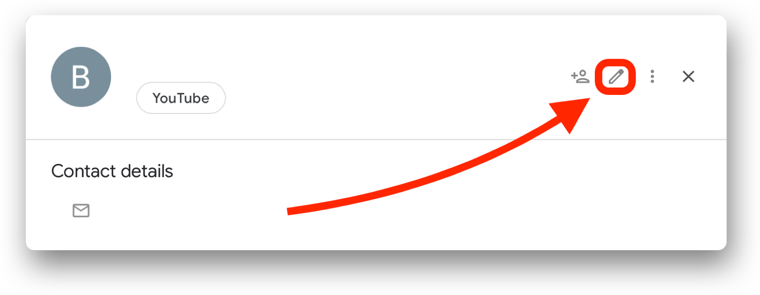 edit google gmail contacts