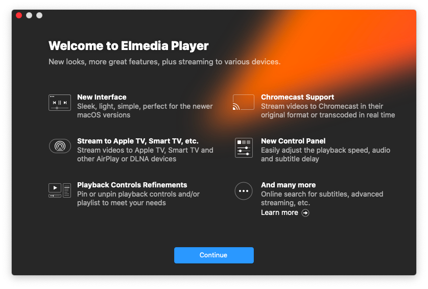 device wants to stream elmedia player