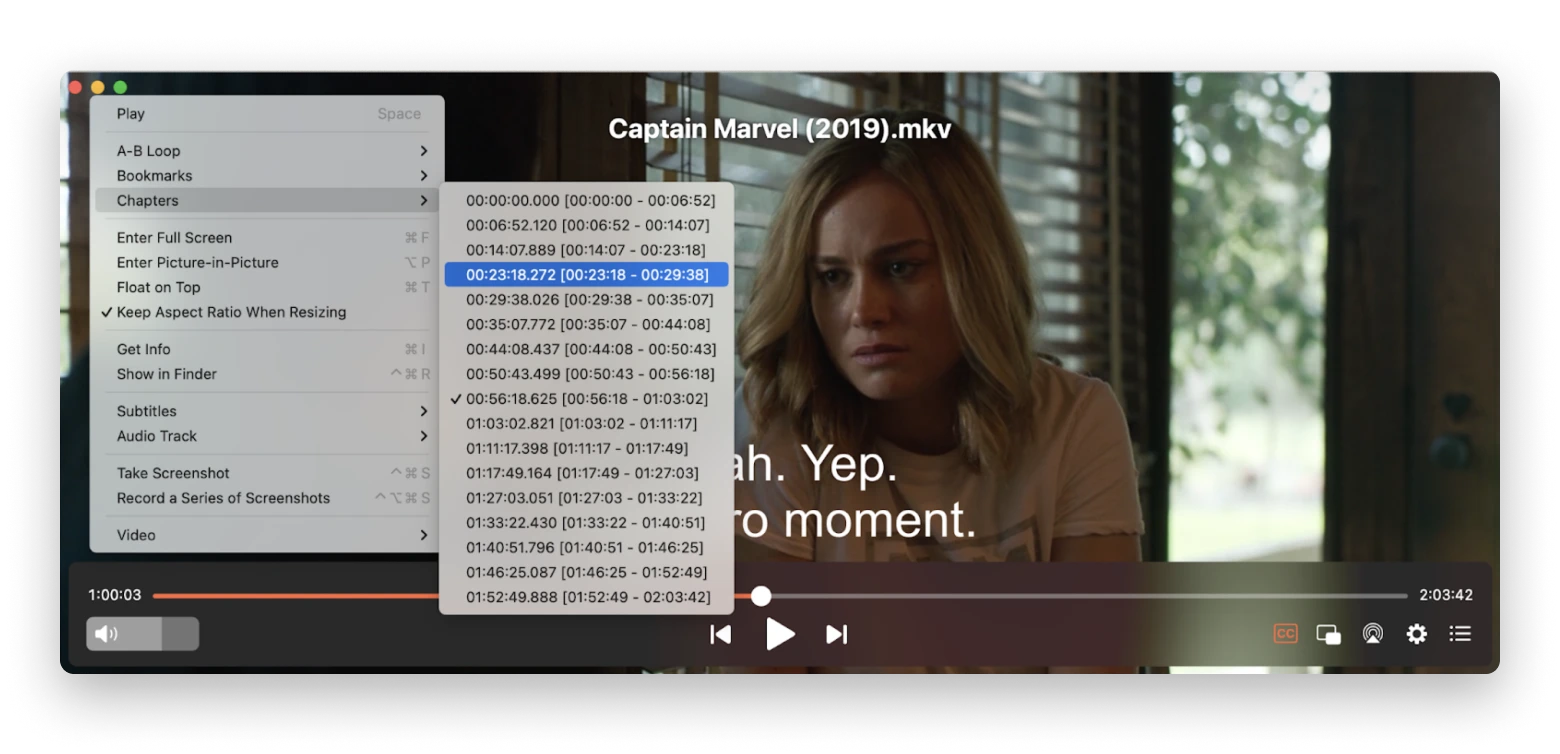 Elmedia Player for Mac to play MKV