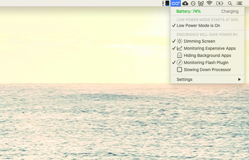 Endurance battery extend MacBook app
