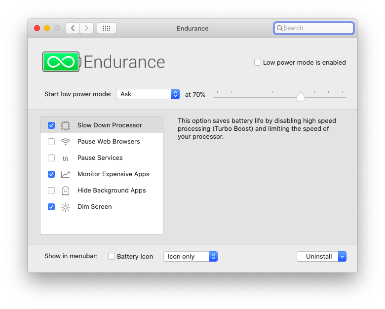 Endurance battery extend MacBook
