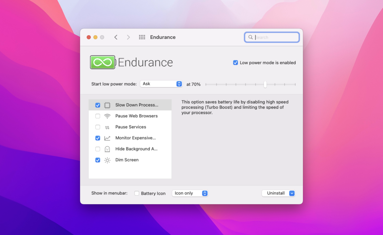 endurance for mac