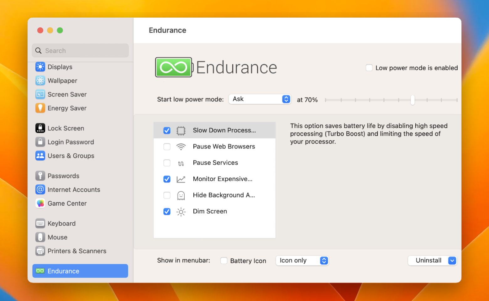  Endurance