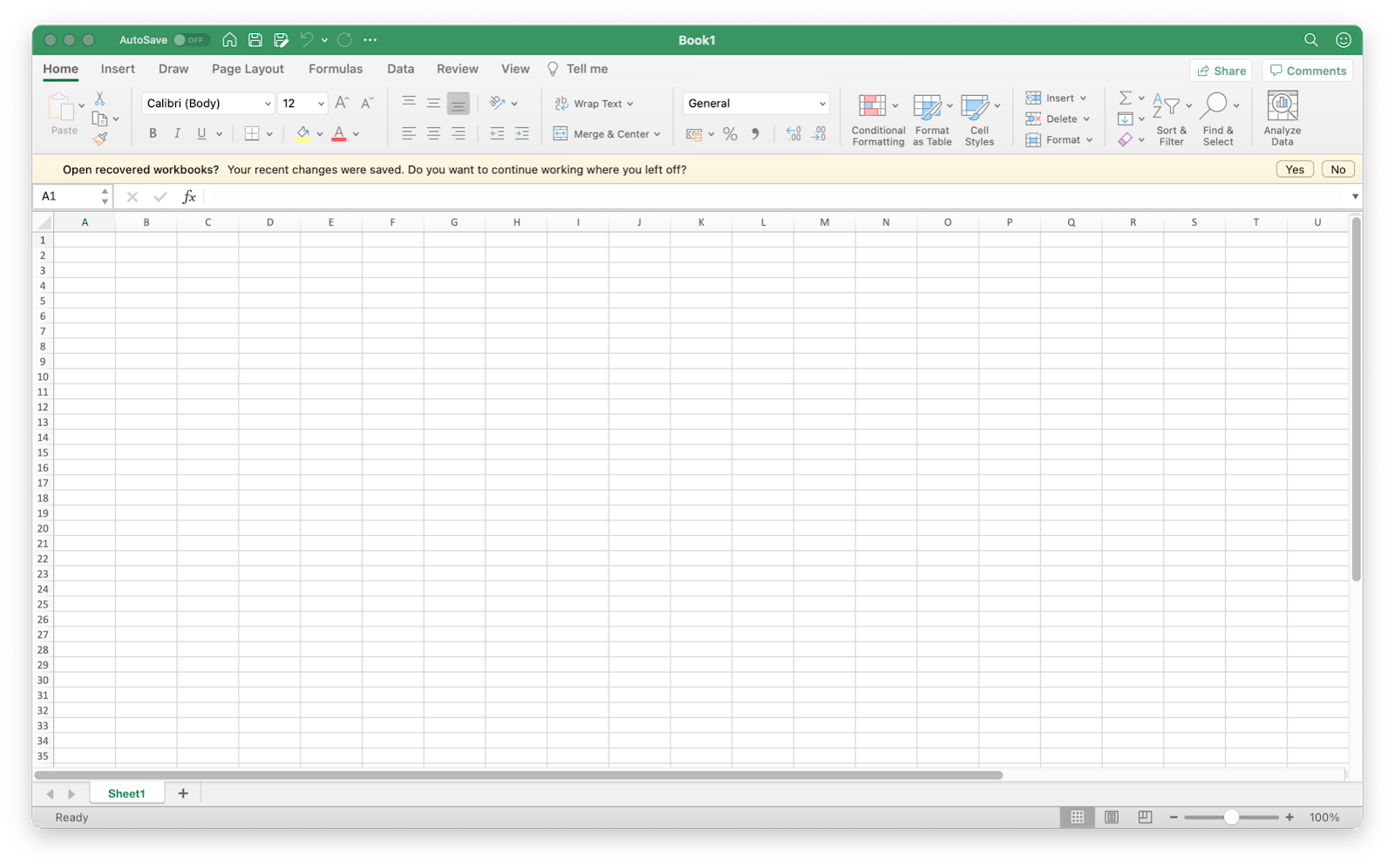 quick analysis tool in excel for mac