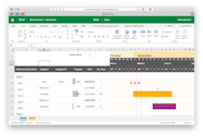 Create A Gantt Chart In Excel For Mac Zoomreach