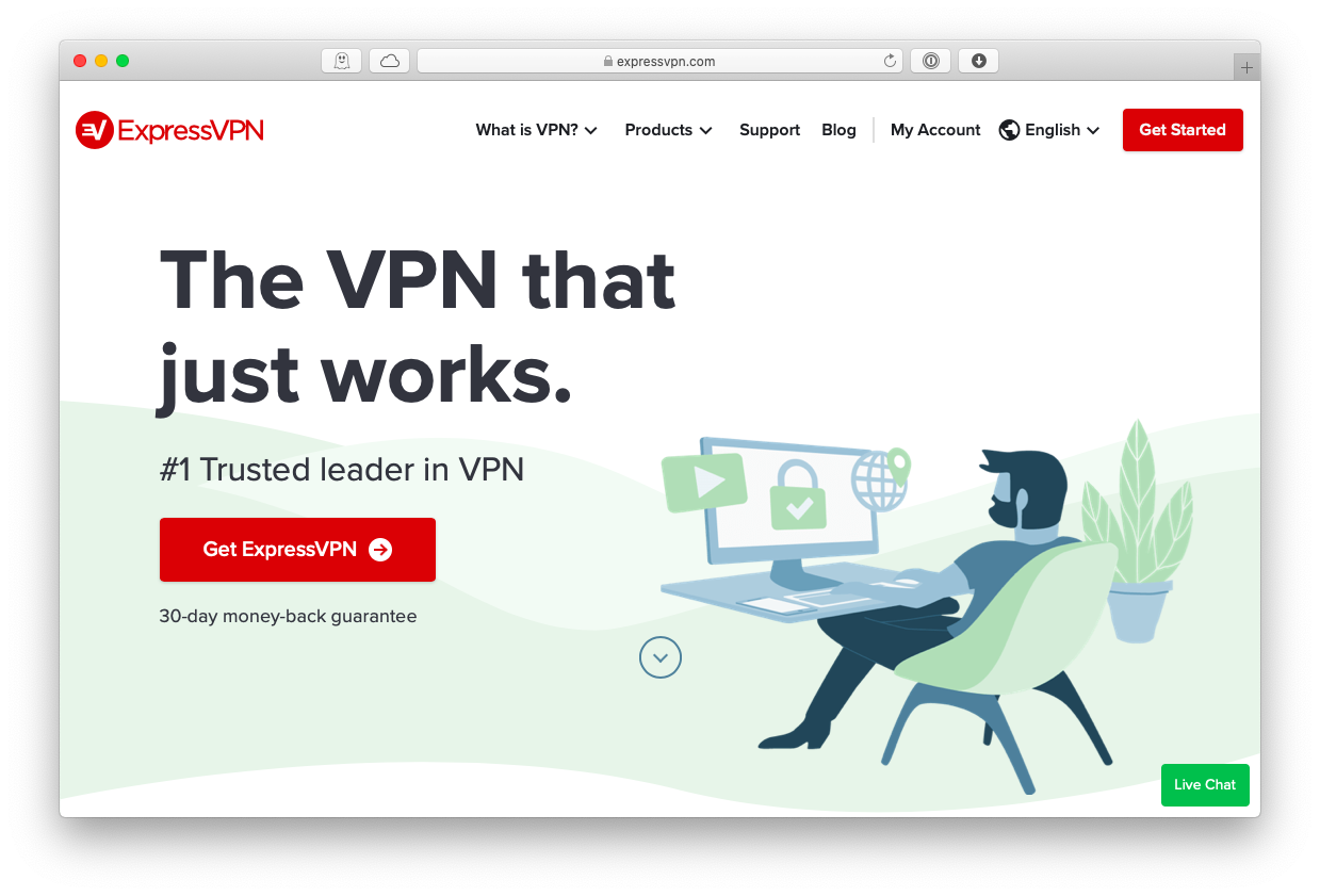 ExpressVPN app client Mac