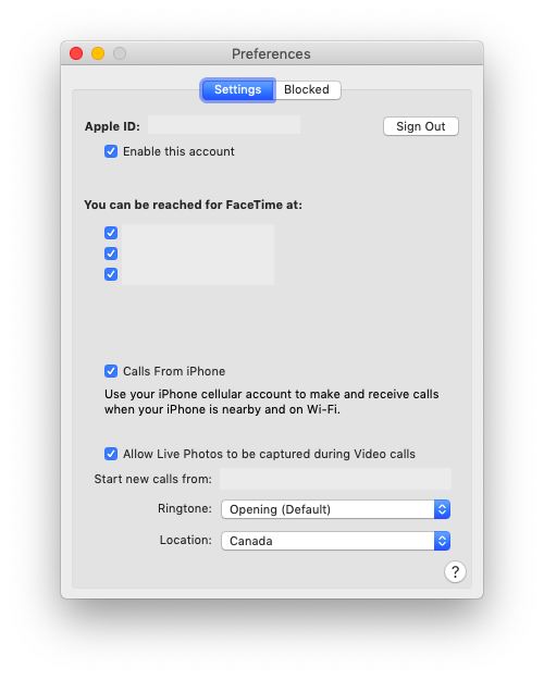 answer iphone calls on mac